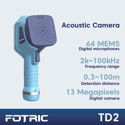 FOTRIC TD2 Akustische Bildgebende Kamera